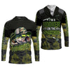 Maxcorners Weekend Hooker Camouflage Fishing Shirts, Fishing UPF Shirts, Men's Fishing Shirts Long Sleeve