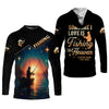 Maxcorners Someone I Love is Fishing in Heaven Shirt, Funny Fishing T-shirt, SPF Shirt For Men, Gift For Fisherman
