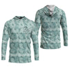Maxcorners Florida Camo Fishing UPF Shirts, Performance Fishing Shirts, Fishing Gifts For Men, Men's Fishing Shirt