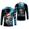 Maxcorners It's The Most Wonderful Time Of The Year For Fishing SPF Shirt For Men, Christmas Fishing Gift Ideas
