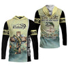 Maxcorners Let Down Your Nets Camouflage Fishing Shirts, Christian Fishing SPF Shirt For Men, Presents For Fishermen