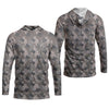 Maxcorners Texas Camo Fishing UPF Shirts, Performance Fishing Shirts, Fishing Gifts For Men, Men's Fishing Shirt