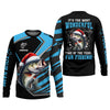 Maxcorners It's The Most Wonderful Time Of The Year For Fishing SPF Shirt For Men, Christmas Fishing Gift Ideas