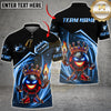 Maxcorners Bowling Shirt Crown Flame Ball Black Gold Lightning Multioptions Personalized Name, Team Name Unisex 3D Shirt (4 Colors)