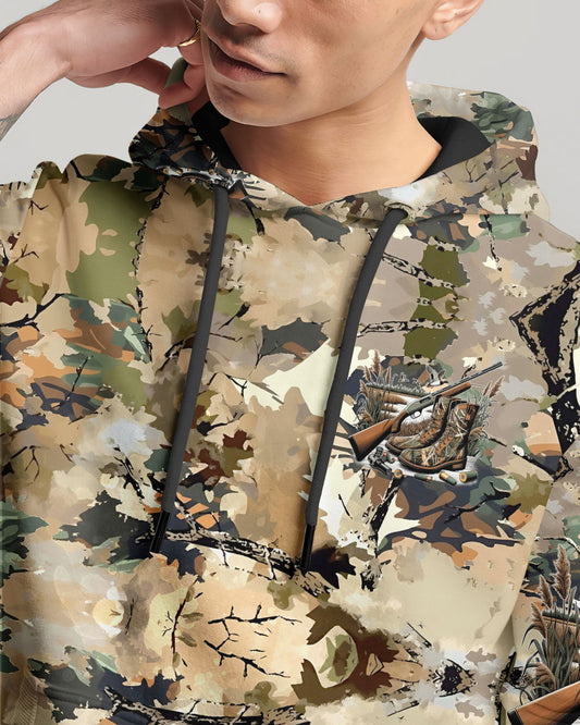 Maxcorners If I'm Not Hunting I'm Thinking About It All Over Print LM1601