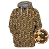 Maxcorners Labrador Pattern Golf Shirt, Dog Golf Shirt, Funny Labrador Golf Shirt For Golfers
