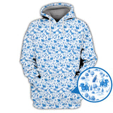 Maxcorners Dachshund Golf Shirt For Golfer, Pattern Golf Shirt, Dog Golf Shirt, Funny Golf Shirt For Men