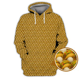 Maxcorners Taco Golf Shirt For Golfer, Golf And Tacos Shirt, Pattern Golf Shirt For Men,