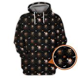 Maxcorners Halloween Golf Shirt For Golfer, Funny Pattern Golf Shirt, Crazy Golf Shirt For Men