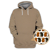 Maxcorners Halloween Golf Shirt, Dachshund Pattern Golf Shirt With Pumpkin And Skeleton, Funny Golf Shirt For Golfer, Dog Golf Shirt