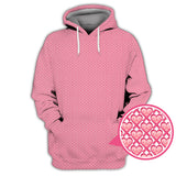 Maxcorners Breast Cancer Golf Shirt, Pink Pattern Golf Shirt, Funny Golf Shirt For Golfer