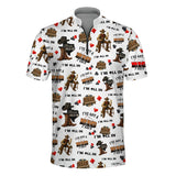 Texas Hold’em Poker Shirt – I’m All In Funny Cowboy Tee – Big Pair Card Game T-Shirt for Men