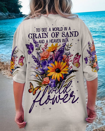 Maxcorners Heaven In A Wild Flower All Over Print LM2101