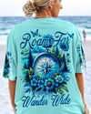 Maxcorners Roam Far And Wander Wide Compass All Over Print LM2101