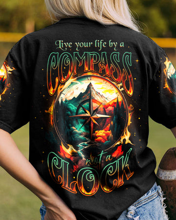 Maxcorners Live Your Life By A Compass All Over Print LM2101