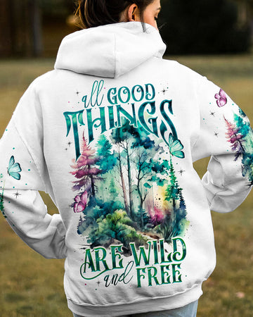 Maxcorners All Good Things Are Wild And Free All Over Print LM2101
