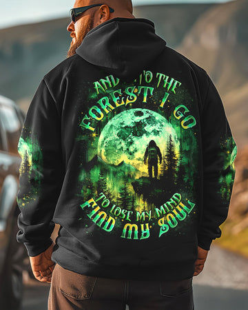 Maxcorners And Into The Forest I Go Bigfoot All Over Print LM1601
