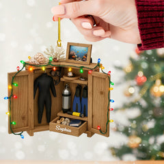 Maxcorners Diving Lover Home Decor, Christmas Ornament, Personalized Ornament 2D Flat LM2111