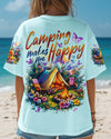 Maxcorners Camping Makes Me Happy All Over Print LM1501