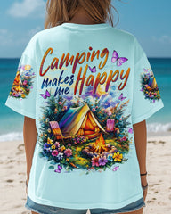 Maxcorners Camping Makes Me Happy All Over Print LM1501