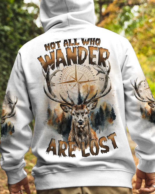 Maxcorners Not All Who Wander Are Lost Deer All Over Print LM2101