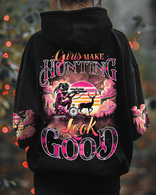 Maxcorners (Hot Deal) Girls Make Hunting Look Good All Over Print LM1601