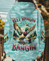 Maxcorners Feet Hangin' We Bangin' Hunting Duck Camo All Over Print LM1601