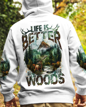 Maxcorners Life Is Better In The Woods All Over Print LM1601