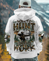 Maxcorners Born To Hunt Forced To Work All Over Print LM1601