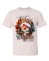 Maxcorners Not All Who Wander Are Lost Cotton Shirt LM2101