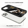 Maxcorners Artist Hunting - Not All Who Wander Are Lost Compass Ocean Waves Personalized Name Phone Case