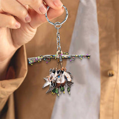 Maxcorners Personalized Duck Hunting Acrylic Christmas Ornament - Custom Name Shotgun Gift For Hunters LM0411