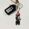 Maxcorners Personalized Hunting Dog Christmas Ornament with Duck - Custom Name Lab Retriever Holiday Decor LM0411