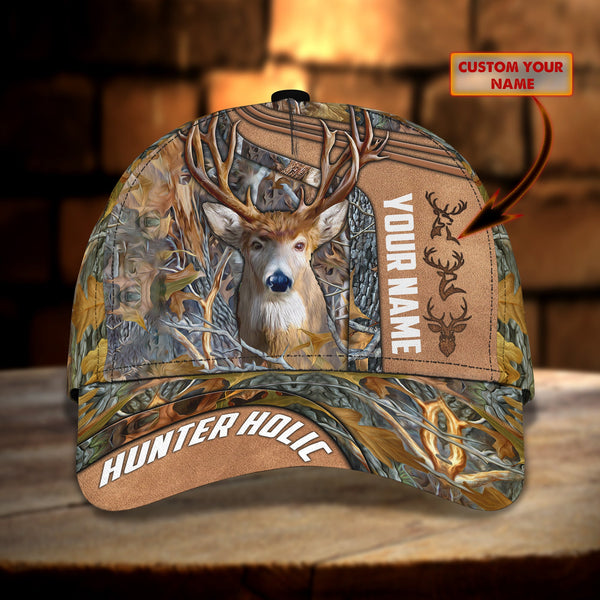 Maxcorners Deer Hunting Hunter Holic Personalized Cap