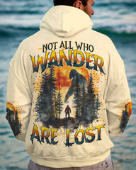 Maxcorners Not All Who Wander Are Lost Bigfoot All Over Print LM2101