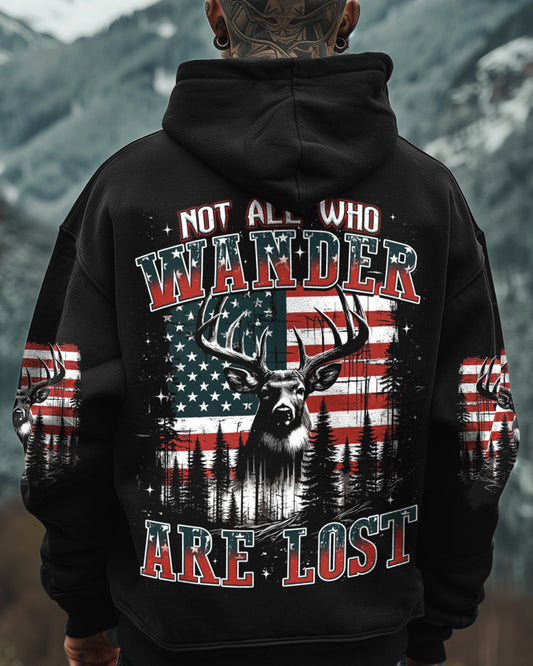 Maxcorners Not All Who Wander Are Lost Deer All Over Print LM2101