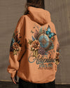 Maxcorners Adventure Awaits Compass Flowers All Over Print LM2101