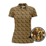 Maxcorners Pointer Golf Polos For Men, Pattern Golf Shirt, Dog Golf Shirt, Golf Gift For Golfers