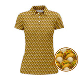 Maxcorners Taco Golf Shirt For Golfer, Golf And Tacos Shirt, Pattern Golf Shirt For Men,