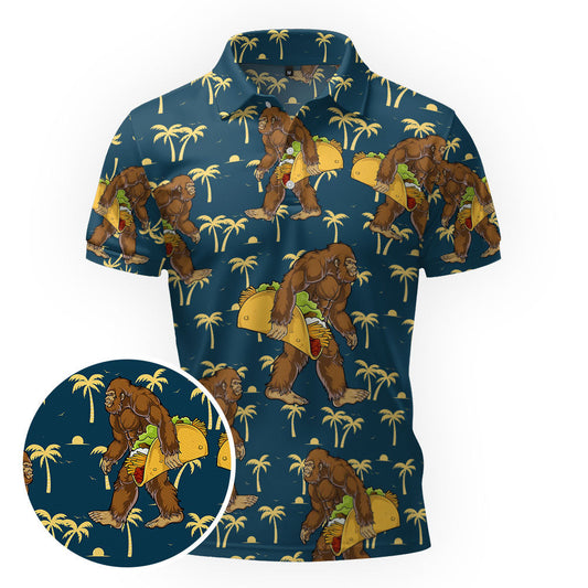 Maxcorners Legendary Late-Night Tacos Golf Polo Shirt