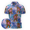 Maxcorners Bigfoot Floatie Squad Golf Polo Shirt