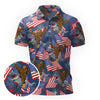 Maxcorners 4th of July Vibes Golf Polo Shirt