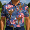 Maxcorners 4th of July Vibes Golf Polo Shirt