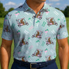 Maxcorners Bigfoots Go Bogey Golf Polo Shirt