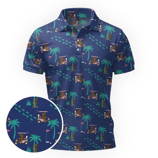 Maxcorners Night Drive Legend Golf Polo Shirt