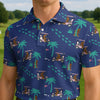 Maxcorners Night Drive Legend Golf Polo Shirt