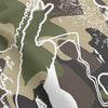Maxcorners Bigfoots Camo Classic Golf Polo Shirt
