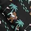 Maxcorners Rainbow Rider Sasquatch Golf Polo Shirt