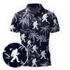 Maxcorners Sasquatch Summer Getaway Golf Polo Shirt