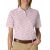 Maxcorners Ghost Of Halloween Pattern Golf Shirt, Funny Breast Cancer Golf Shirt, Ladies Golf Shirts